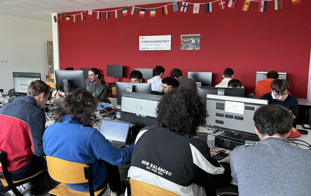 Étudiants participant au CTF cybersécurité TELECOM Nancy